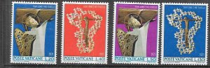 Vatican City #500-503 Set Complete   (MNH) CV.$1.00