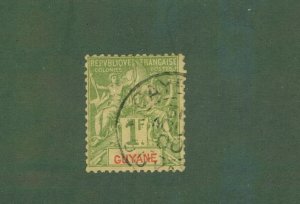 FRENCH GUYANA 49 USED CV $14.00 BIN $6.50