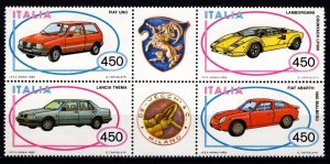 Italy 1985 Italian Motor Industry Set [Mint]