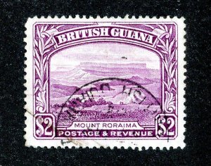 1951 British Guiana Sc # 240a 14x13 used cv. $37.50 ( 9412 BCXX )