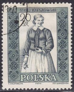 Poland 887 Woman From Rzeszow 20GR 1959