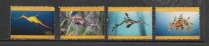 ANTIGUA #3393a-d MARINE LIFE MNH