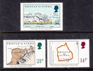 Tristan da Chuna 290-292 MNH VF