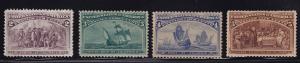 231 - 234 VF+ unused with nice color scv $ 161 ! see pic !