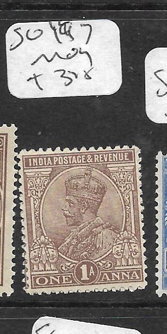 INDIA  (P1805B) KGV  1A   SG 197   MOG