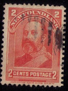 Newfoundland Sc 82 Vermilion Used F-VF