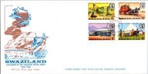Swaziland, Worldwide First Day Cover, U.P.U. Universal Postal Union