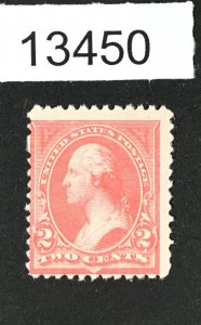 MOMEN: US STAMPS # 248 MINT OG NH PINK $90 LOT #13450