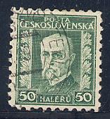 Czechoslovakia Scott # 128, used