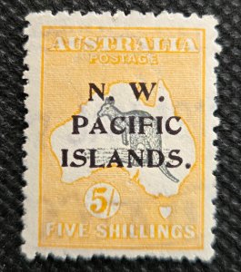 N.W. Pacific Island 1915-16 #22 Used SCV $120.00