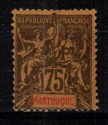 Martinique Scott 50 Mint hinged (Catalog Value $32.50)
