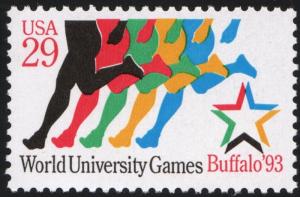 SC#2748 29¢ World University Games Single (1993) MNH