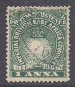 KUT British East Africa Scott 15 - SG5, 1890 Victoria 1a used