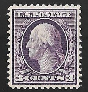 426 3 cents Washington, Pink Back Varity  ty1 Stamp Mint OG NH EGRADED XF 92 XXF