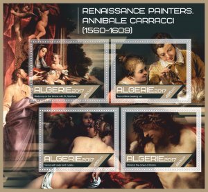 Stamps.Art, painting, Renaissance 2017 year 8 sheets perforated MNH**