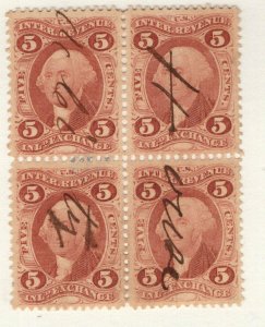 U.S. - R27c - Block of 4 - Very Fine - Used