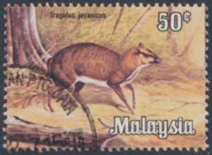 Malaysia    SC# 177   Used  Chevrotain Deer see details & scans