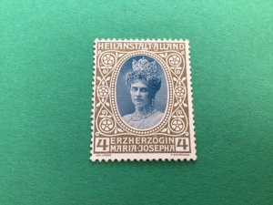 Austria Maria Josepha poster cinderella stamp A15131