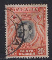 Kenya, Uganda & Tanganyika 74 Kavirondo Cranes 1942