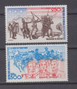 J45773 JL stamps africa senegal mnh set #c141-2