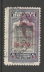 BOLIVIA C193 VFU T098-10