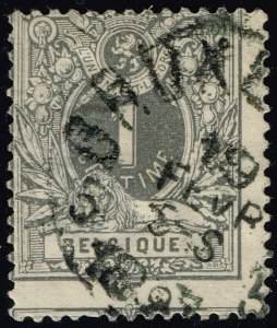 Belgium #50 Numeral; Used