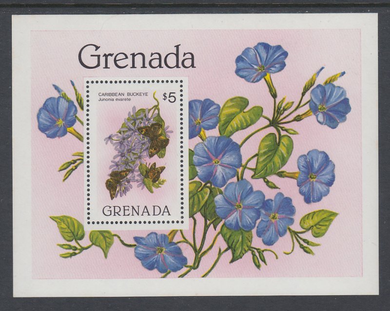 Grenada 1097 Flowers Souvenir Sheet MNH VF