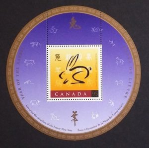 Canada 1768 Souvenir Sheet MNH
