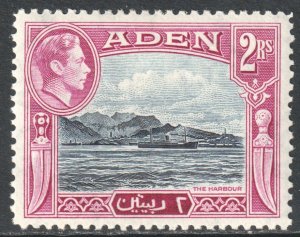 Aden Scott 25 - SG25, 1939 George VI 2r MH*