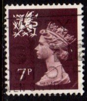 Wales - #WMMH8 Machin Queen Elizabeth II - Used