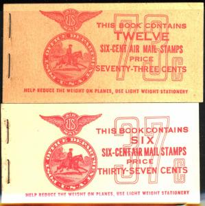 U.S. #BKC2, BKC3 MINT Complete Booklets