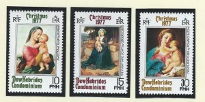 New Hebrides British mnh  sc 251-253