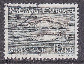 Greenland sc#139 1986 10k Fish used
