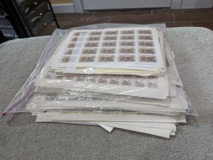 5 lbs! of International Sheets Collection Mostly Mint - Many Czech ~47 Photos