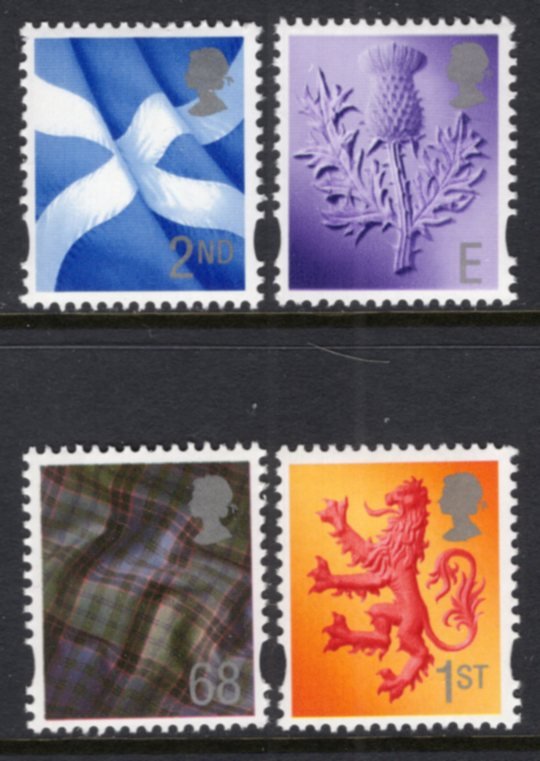 Great Britain Scotland 20-23 MNH VF