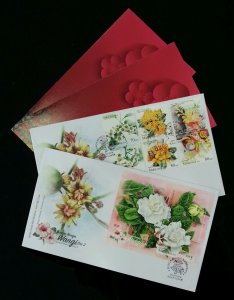Malaysia Scented Flowers II 2016 Flora Plant (FDC pair) *unusual *with smell