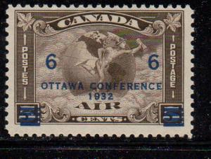 Canada Sc C4 1932 6 c on 5c  Ottawa Conference airmail stamps mint NH #C3