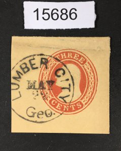 MOMEN: US STAMPS # U6 USED LOT #15686