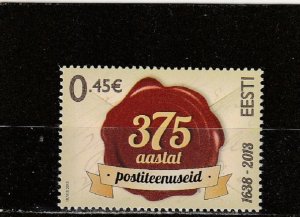 Estonia  Scott#  741  MH  (2013 Regular Postal Services in Estonia)