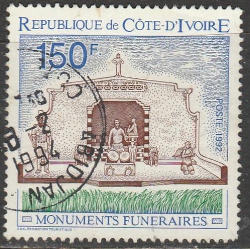 Côte d'Ivoire    1992  Scott No. 928 (O)