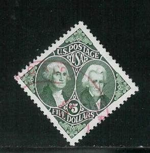 USA Scott #2592 Washington & Jackson HV F/VF Used