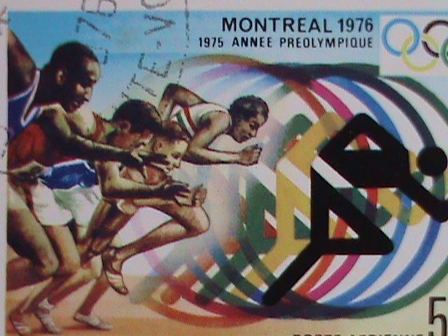 Upper Volta Stamp-1976  OLYMPIC GAMES-MONTREAL'76 CTO MNH-S/S SHEET