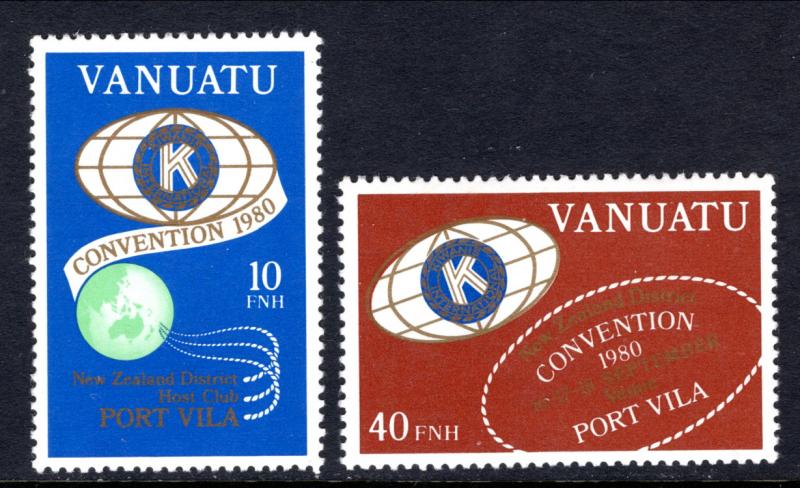 Vanuatu 295-296 MNH VF