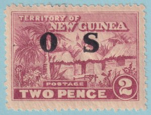 NEW GUINEA O3 OFFICIAL  MINT HINGED OG * NO FAULTS VERY FINE! - BLT