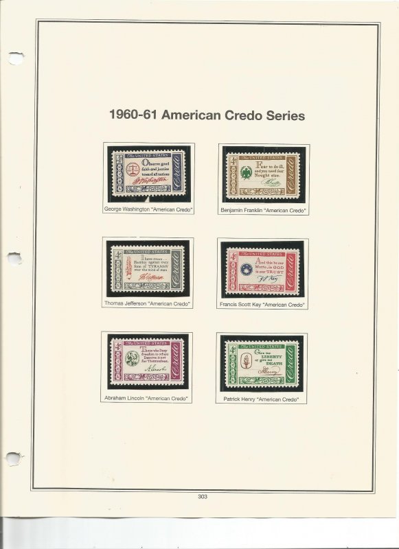 U.S. of America Postage Stamps 1124 thru 1154 United States, General