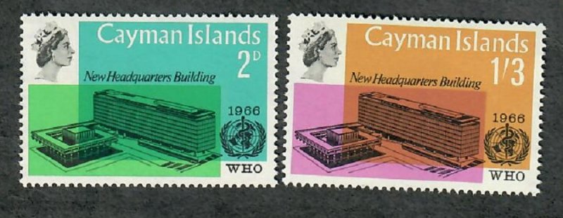 Cayman Islands #184 - 185 MNH singles