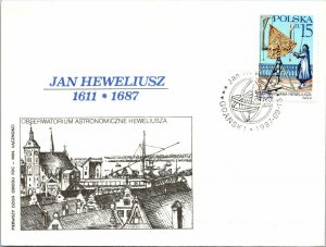 Poland 1987 FDC - Jan Heweliusz - F12633