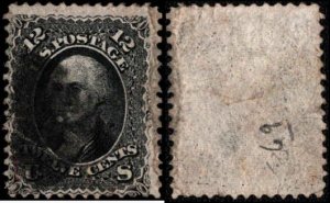 United States #69, Complete Set, 1861, Used