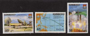 Kiribati 349-51 MNH Space, Rocket, National Space Development Agency of Japan