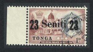 Tonga The Royal Palace 1v 23 seniti Cancelled SG#197 SC#170